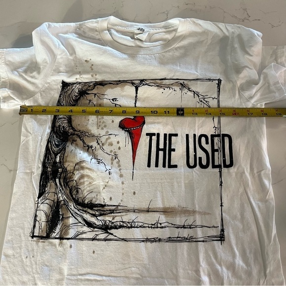 The Used In Love and Death Band Tee Shirt SP - Picture 7 of 8